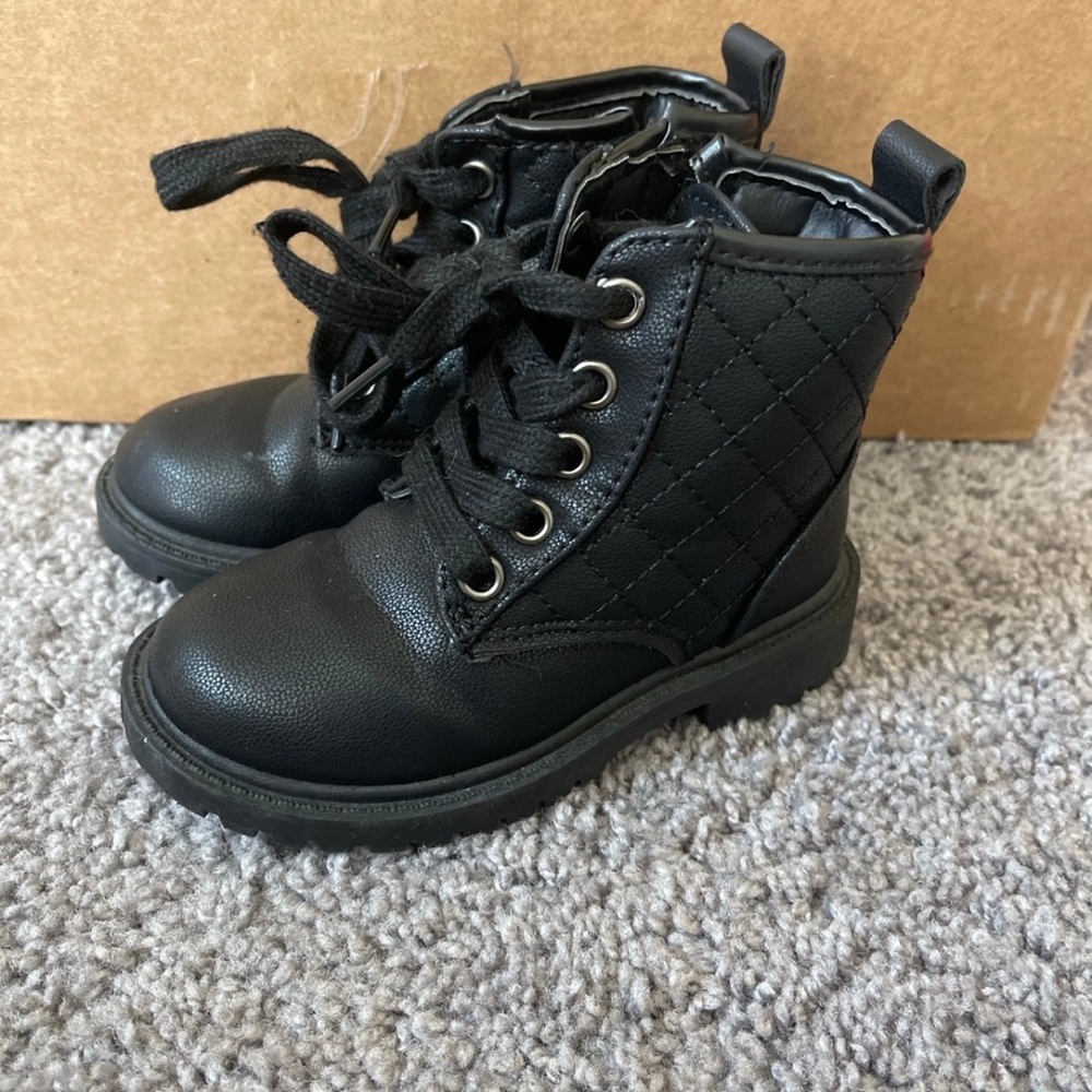 Girls Combat Boots